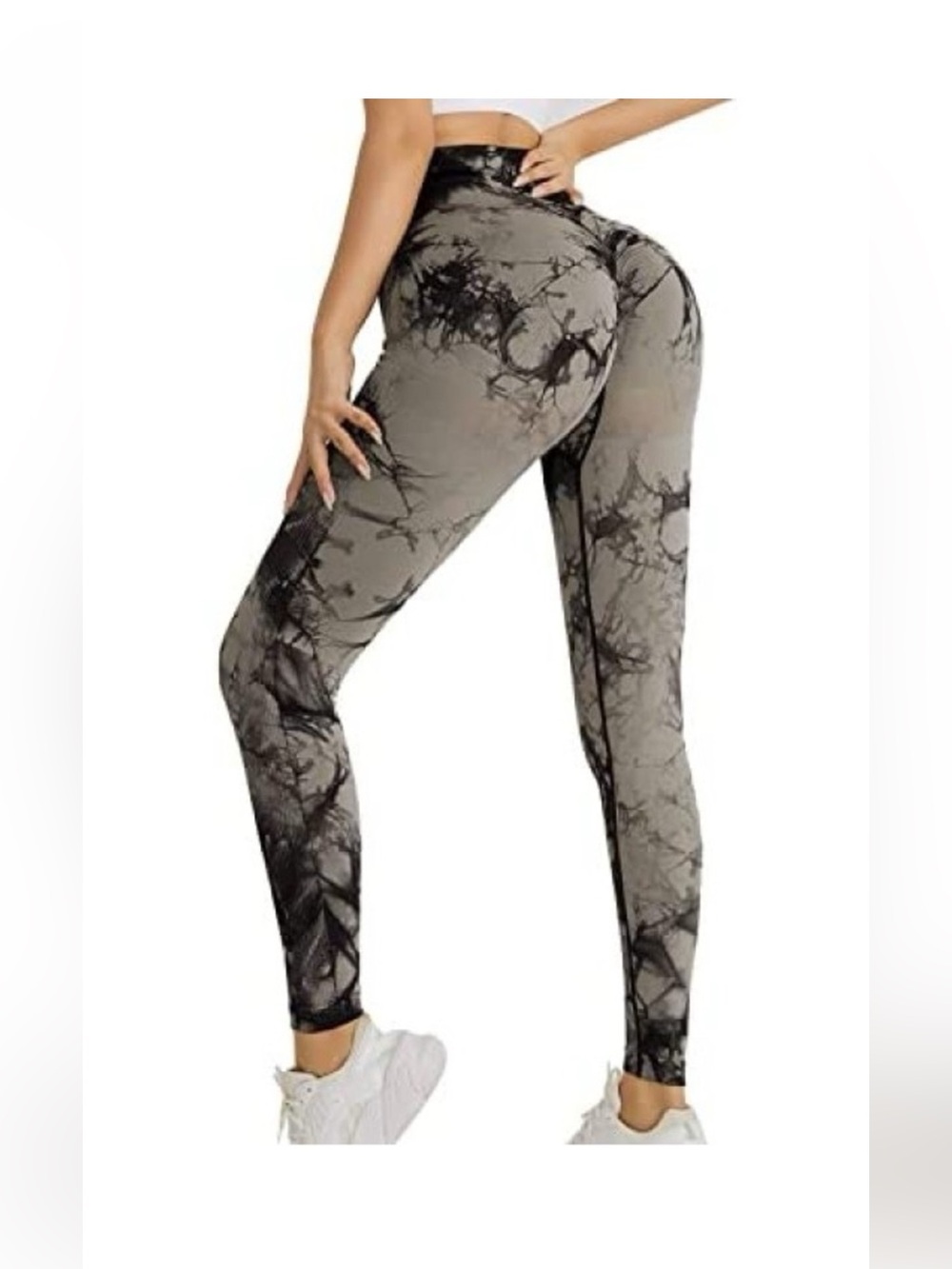 Amazon 🧸 patterned scrunch leggings